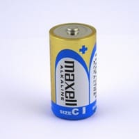 Maxell LR14 (C) Alkaline Battery Batteries 2 pack - CB0122