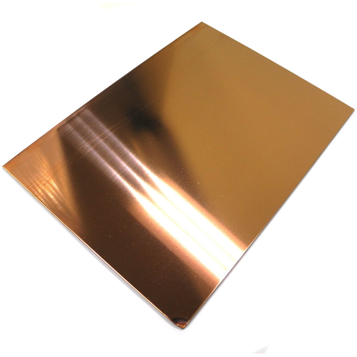 Copper Sheet For Enamelling 175mm x 125mm x 1.00mm - TEN18
