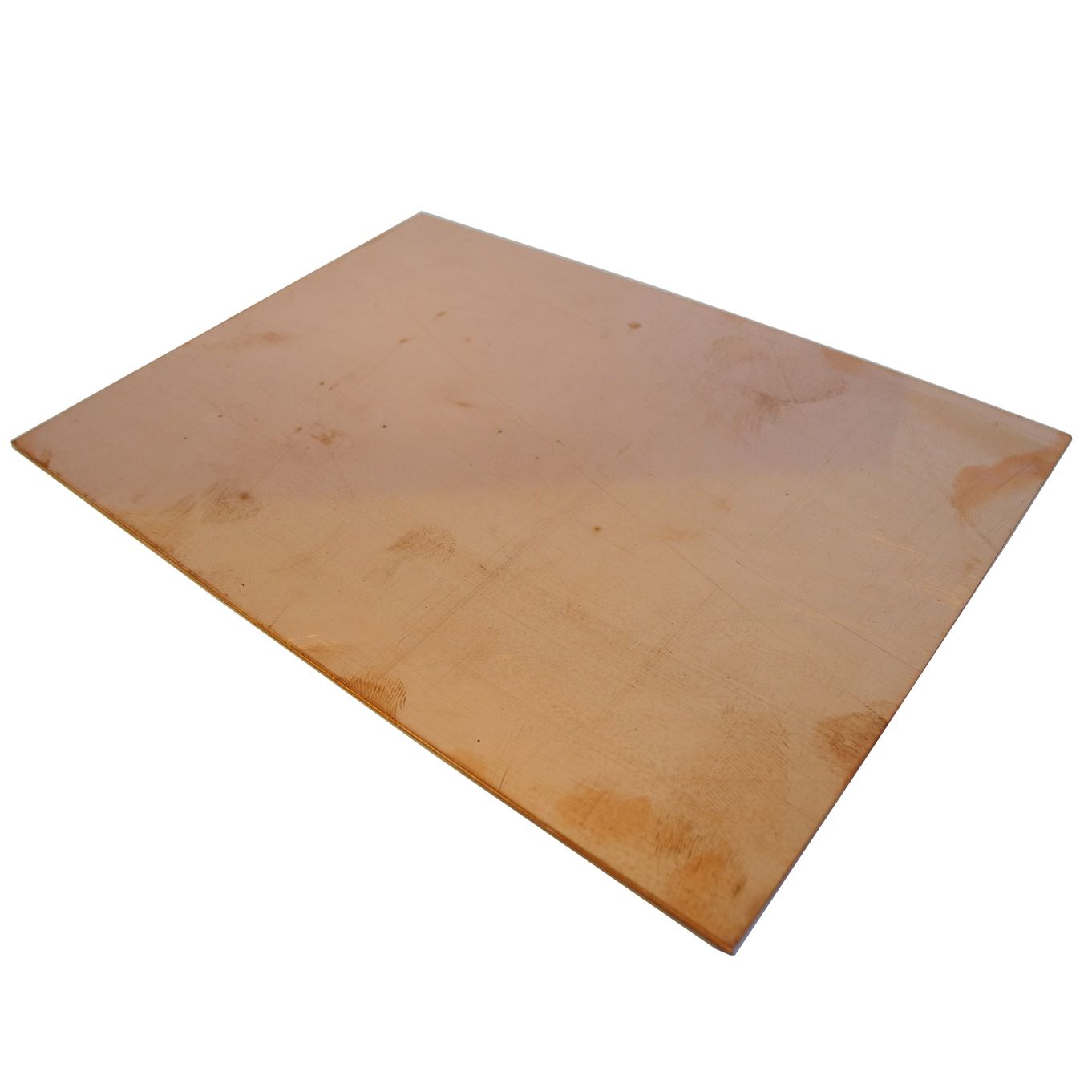 Copper Sheet For Enamelling 175mm x 125mm x 3.00mm - TEN19