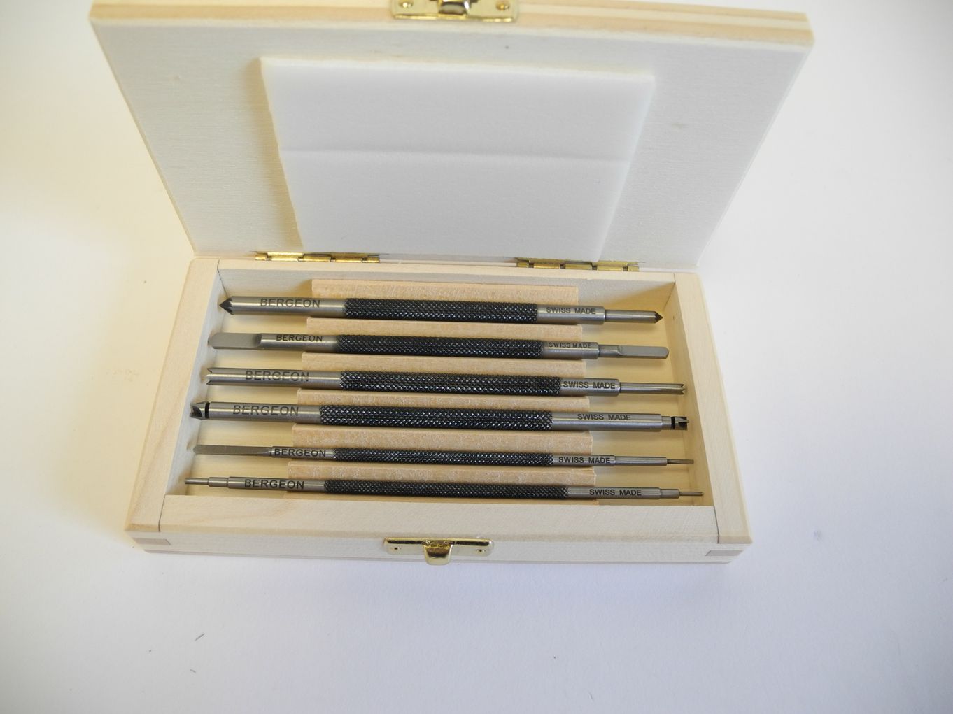 Pivot Cutters Double Ended Assortment of 6 Bergeon 30414 - HC30414