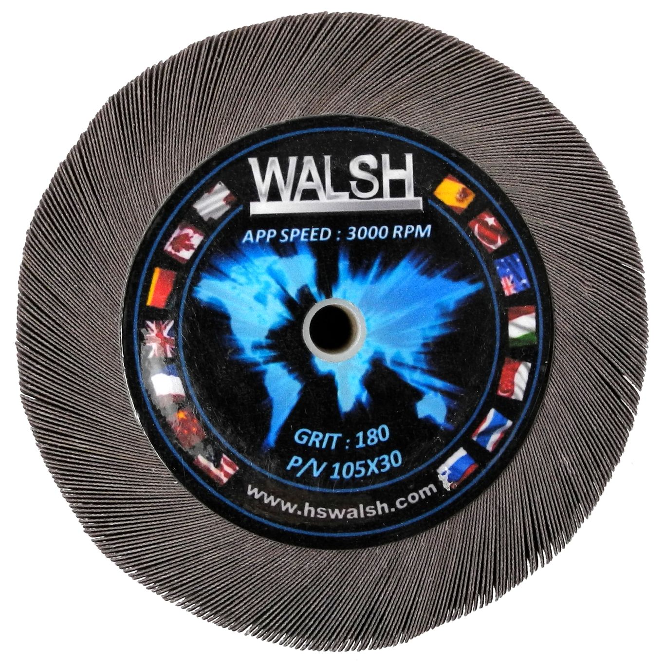 Emery Flap Wheel - Grade 320 - T66320