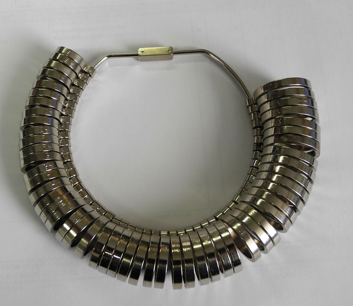 Ring Sizes A-Z With ½ Sizes- TR64A