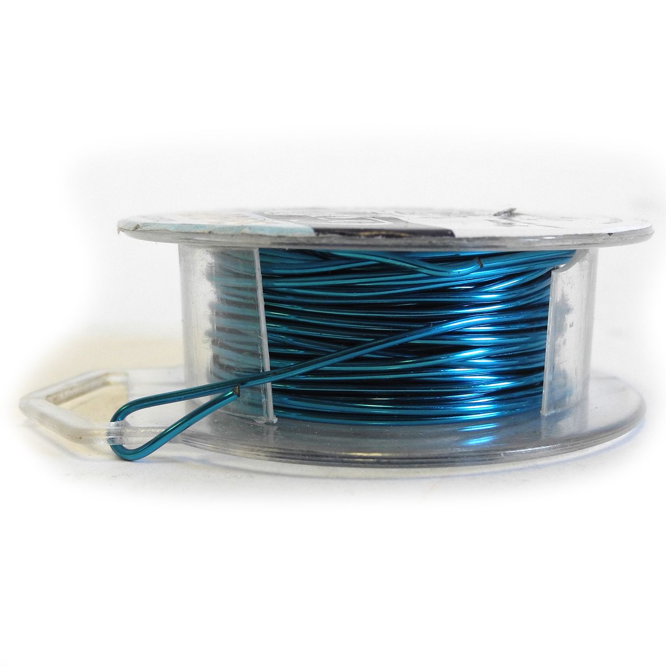 Craft Wire Blue  Silver Plated  1.024mm Thick  6.1M Length - FT2218SPBLUE