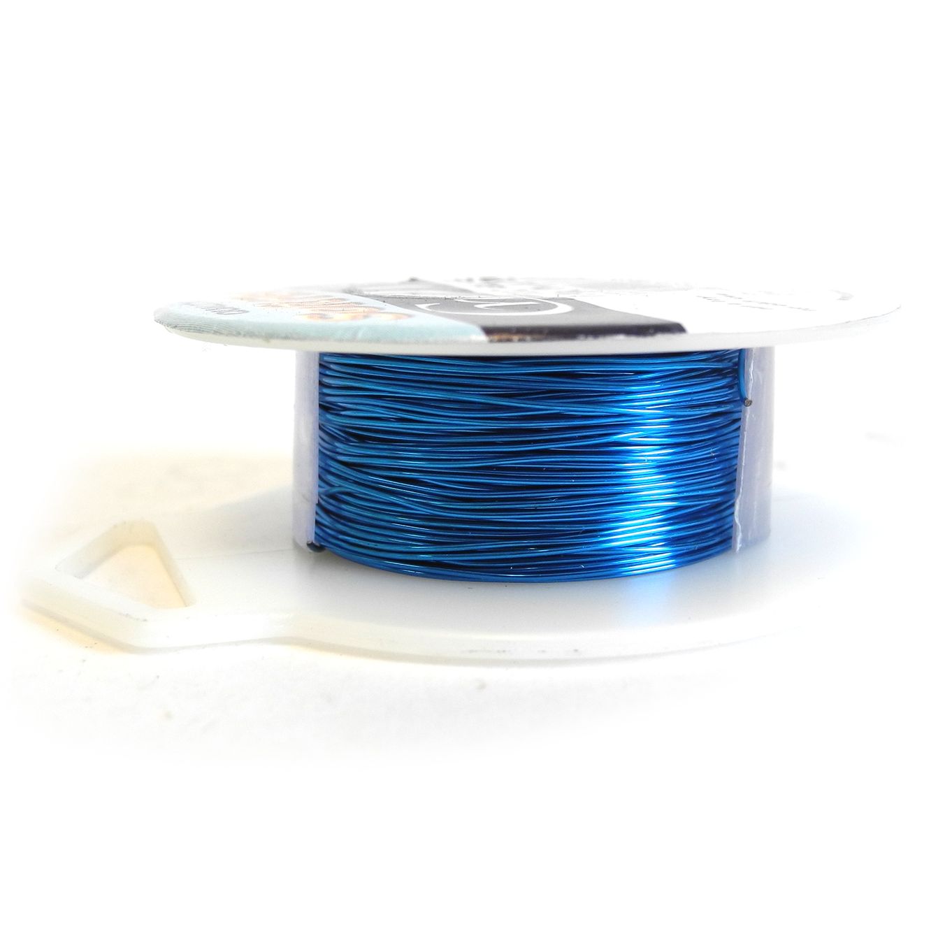 Craft Wire Blue  Silver Plated  0.51mm Thick  13.7M Length - FT2224SPBLUE