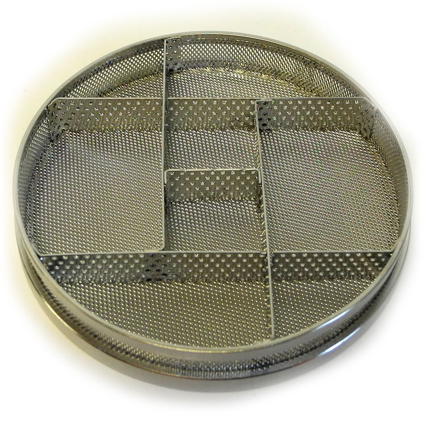 Insert Basket With 8 Divisions Ø80mm Stainless Steel Electropolished For Elma Solvex VA - HCVA18