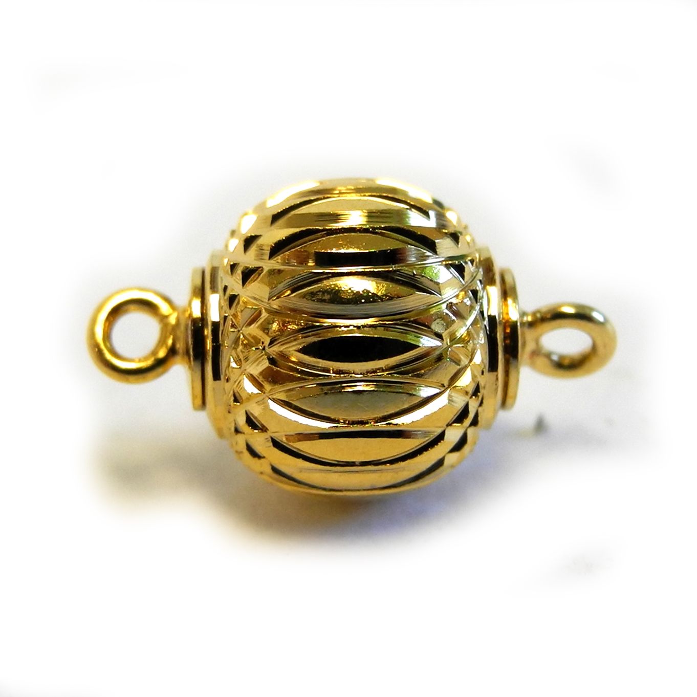 Magnetic Clasp GP 10mm Patterned - FC4497