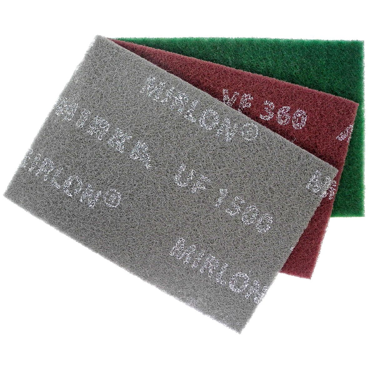 Mirlon Polishing Pads 120 x 200mm (Pack of 3 grades) - TP900