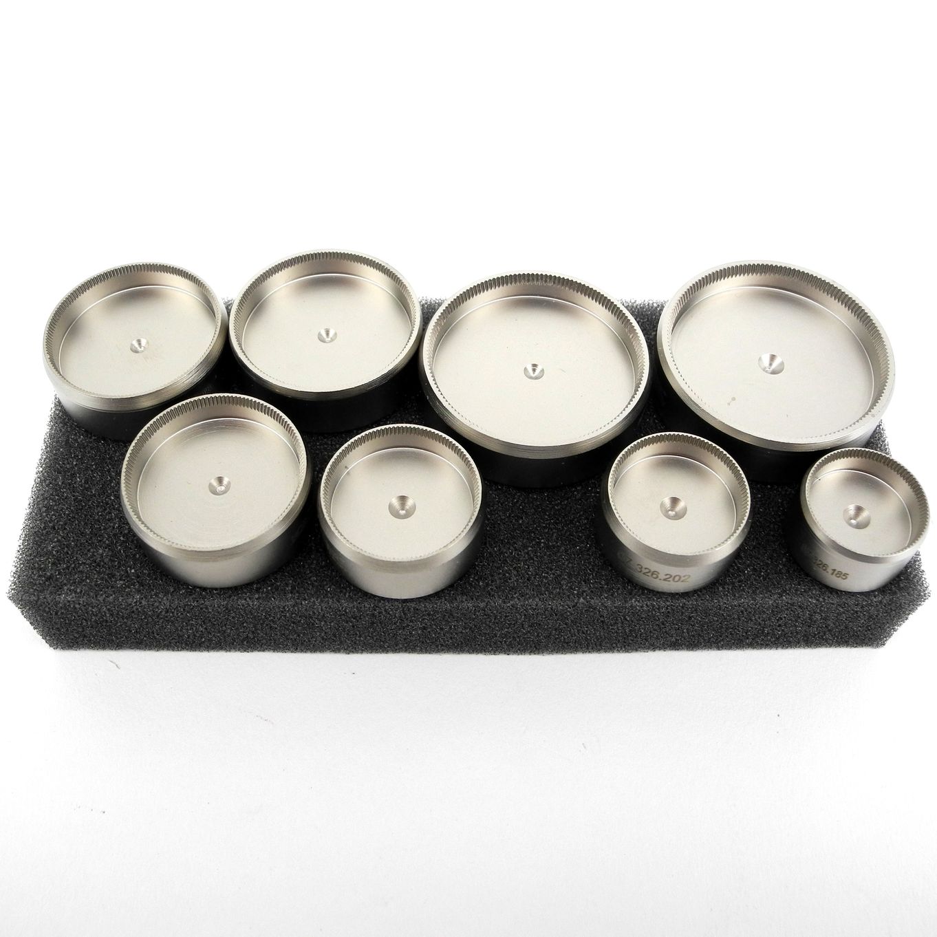 Die Set Of 8 For Rolex Case Watch Case Backs Horotec MSA07.311 - HW452