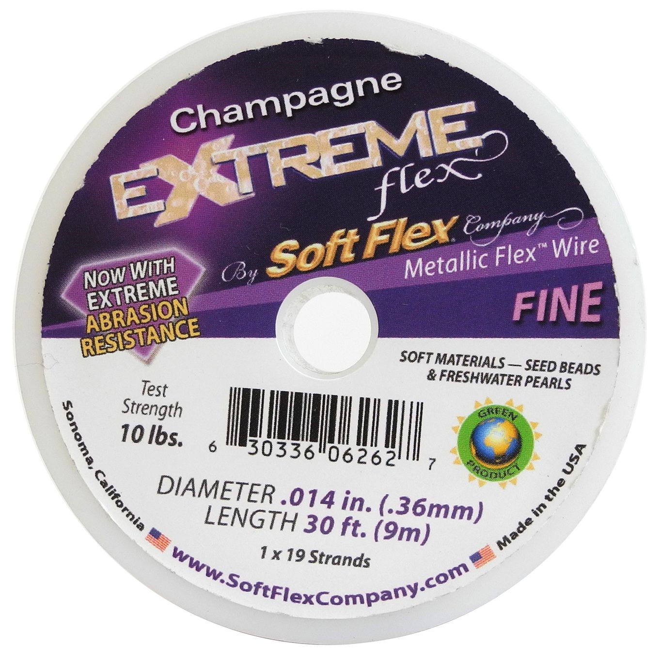 SoftFlex Wire .014 'Extreme' 24k 30ft Champagne - FT497 - Extended delivery late 2025