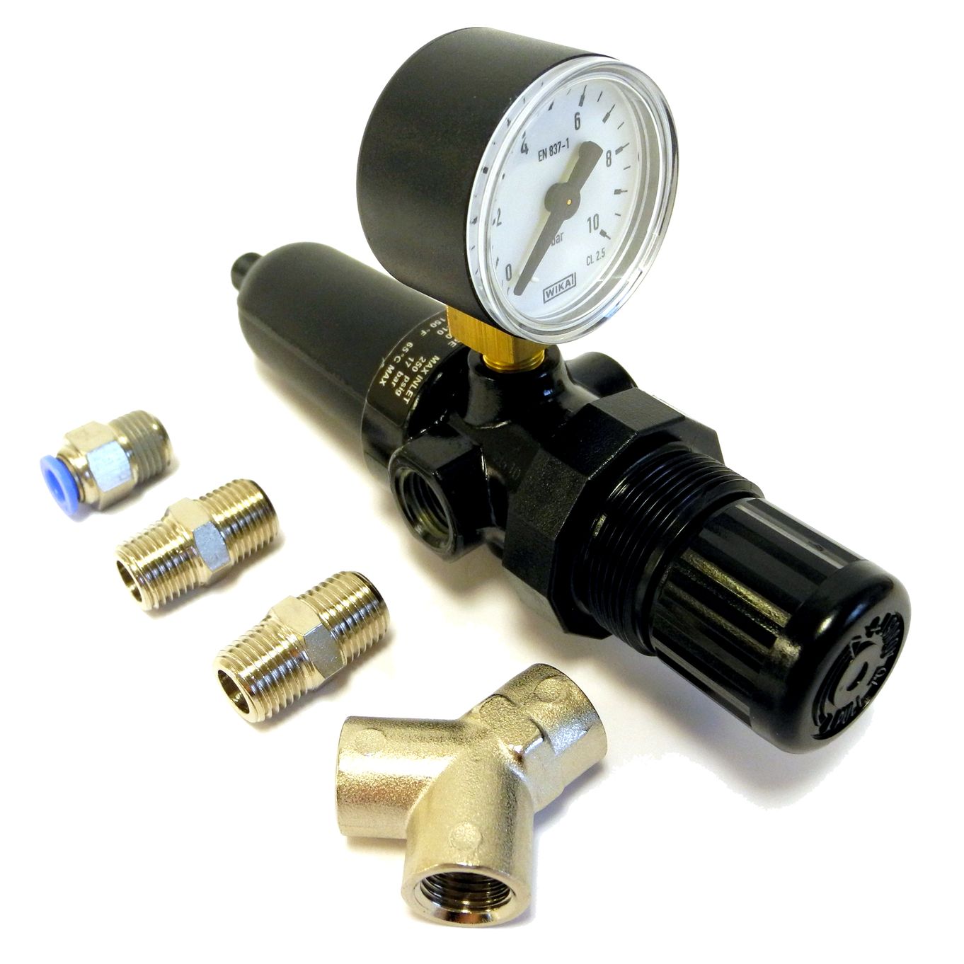 Compressor Pressure Regulator Twin Kit - HZW443