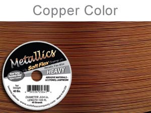 Soft Flex Wire .024 Copper Length 30 ft, 49 strands, 0.60mm - FT453COPPER