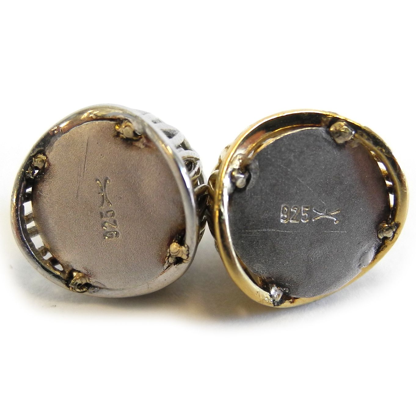 Magnetic Clasp 925 Silver with Gold Plating - FC4500