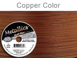 Soft Flex Wire .019 Copper Length 30 ft, 49 Strands, 0.45mm - FT452COPPER