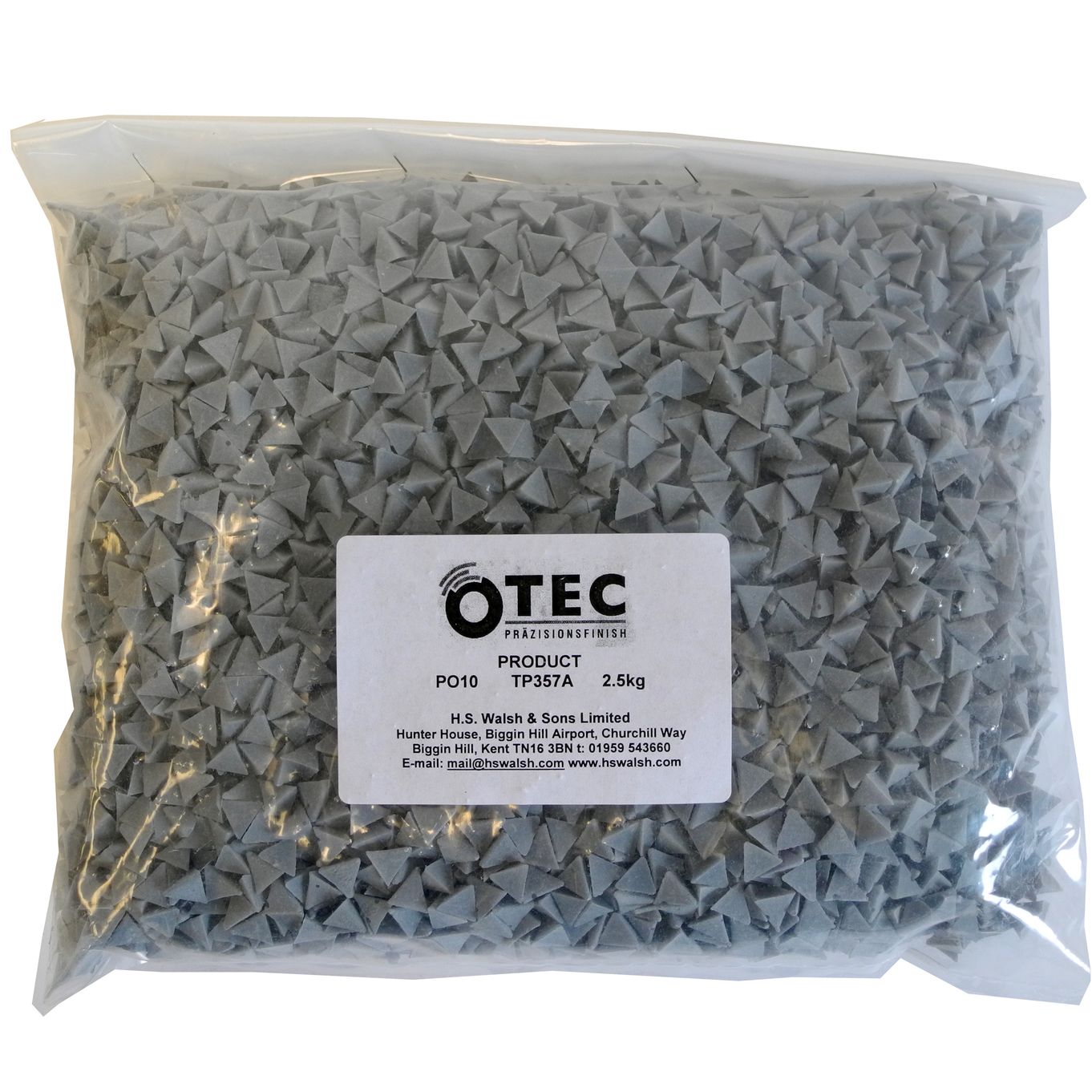 Otec PO10 Blue Grinding Pyramids 2.5kg - TP357A
