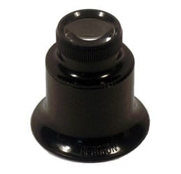 Eyeglass Double Lens 12x Magnification Bergeon 1458-A-12 - HE1458A