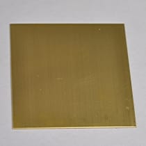 Brass Sheet 0.5mm x 200mm x 200mm - CB1050