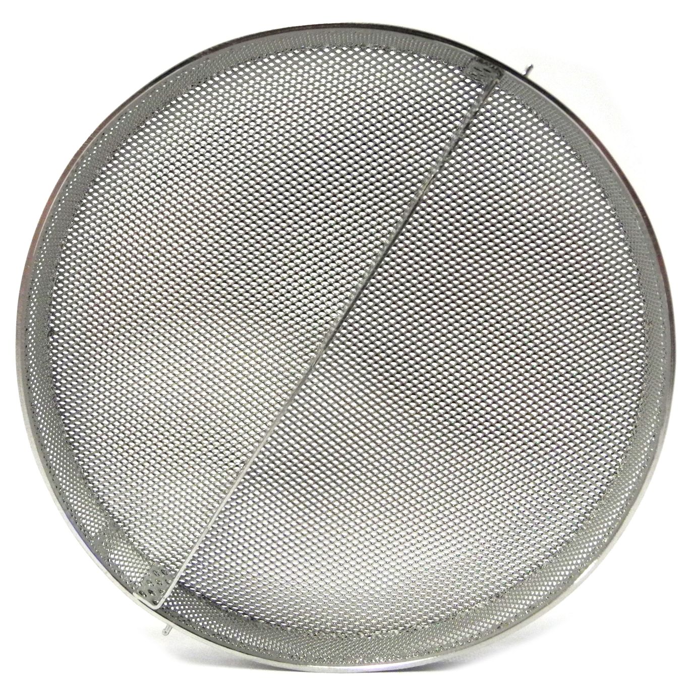 Insert Basket With 2 Divisions 60/40  Ø80mm Stainless Steel Electropolished For Elma Solvex VA - HCVA26