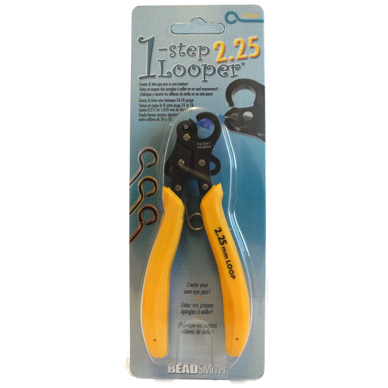 BeadSmith 1-Step Big Looper Plier, Makes 3mm Loops With 26-18 Gauge Wire 