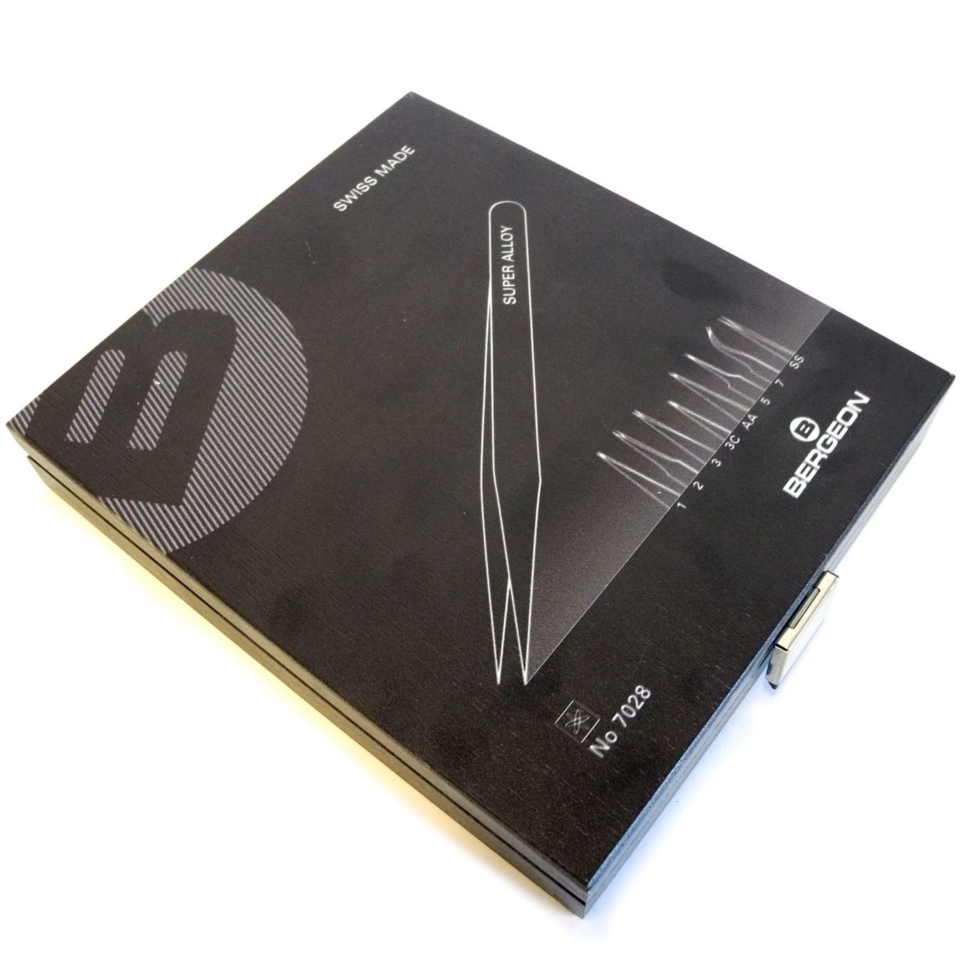 Tweezer Set Of 8 Superalloy Tweezers (Ni-Cr-Mo) Bergeon 7028 - HT7028