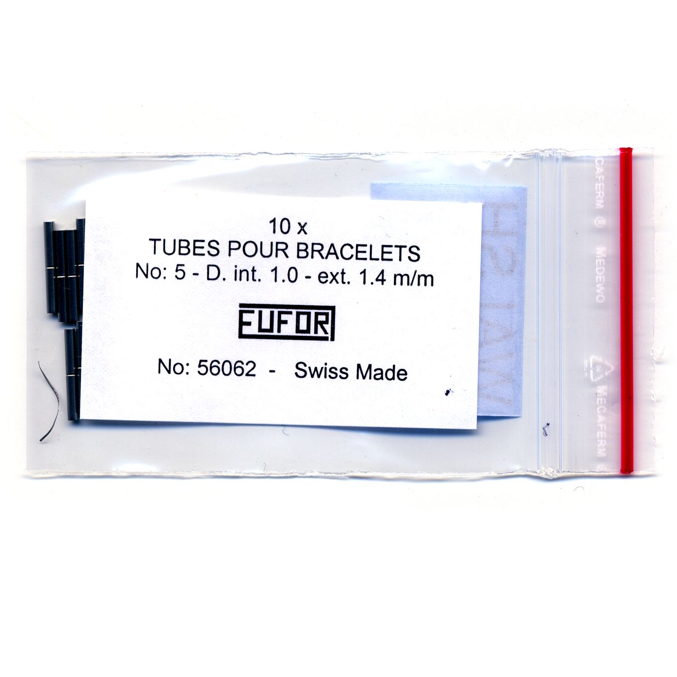 Watch Bracelet Tubes Ø1.00mm / Ø1.40mm 12mm For MY283 - MY2831-5