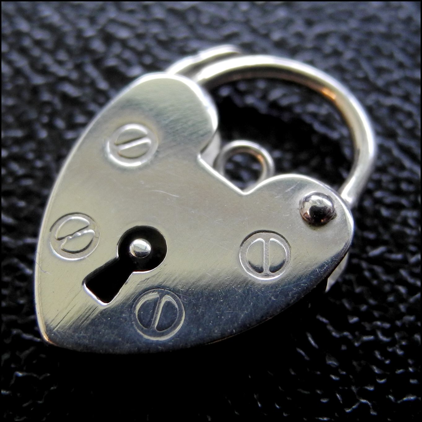 Sterling Silver Padlock, 13mm FP62