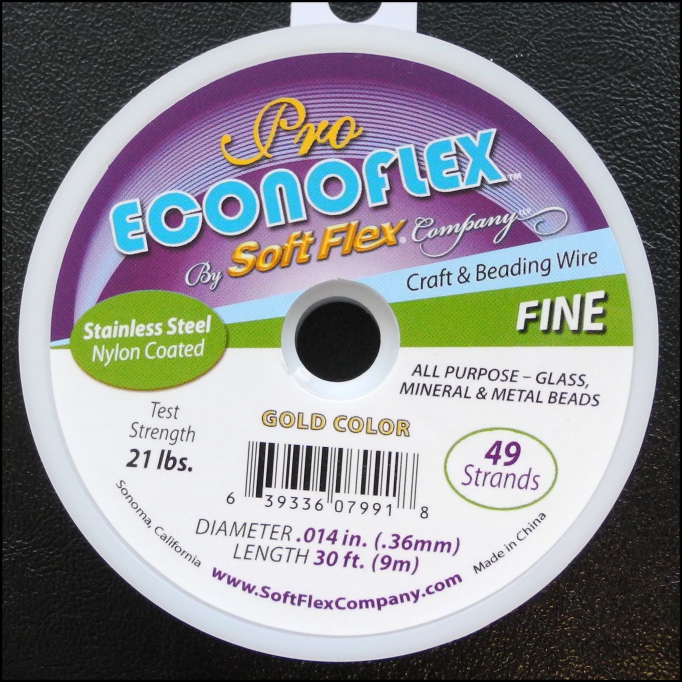 Soft Flex Craft Wire - 18ga/1.024mm - 21 ft/7 yd/6 m - Soft Flex Company