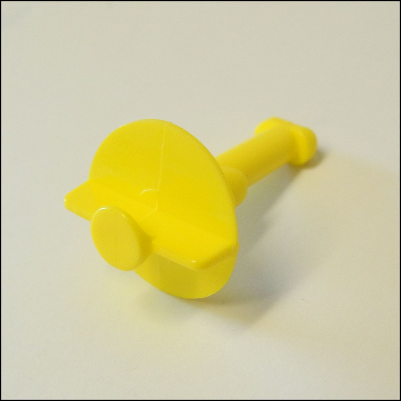Storage Box Locking Key Yellow Plastic For 2 Trays & 1 Lid - HK320-2
