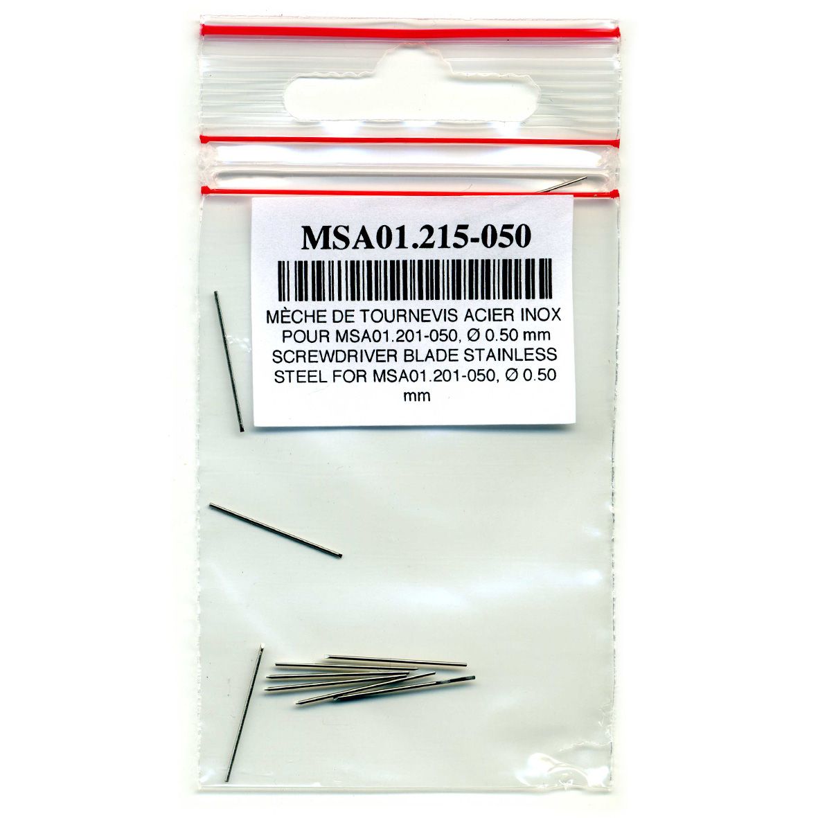 Screwdriver Blades Stainless Steel Horotec MSA01.215-xxx - HS97-*.**