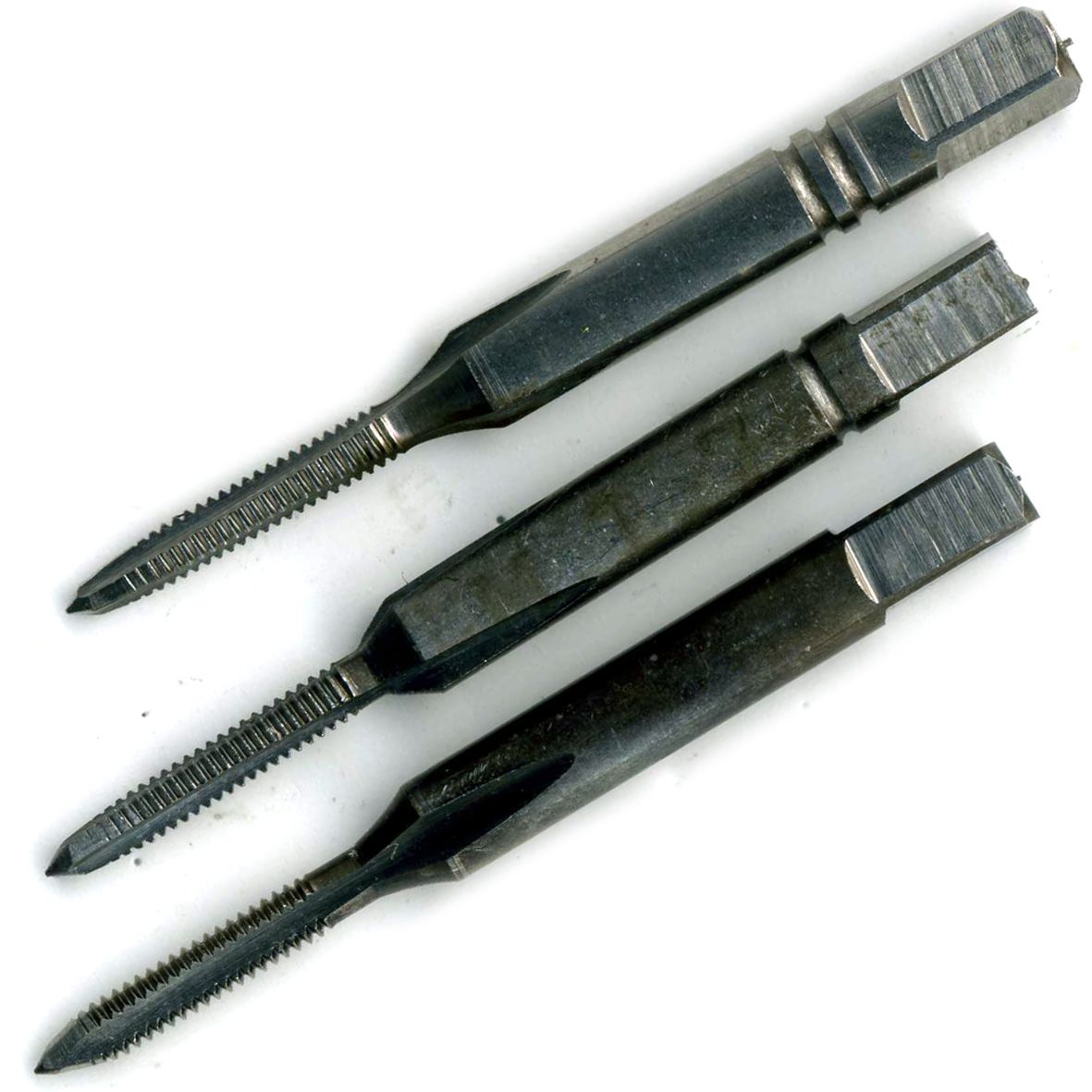 Taps (Set Of 3) Ø1.00mm - Ø3.00mm For HT472 Clockmaker's Tap & Set - HT476