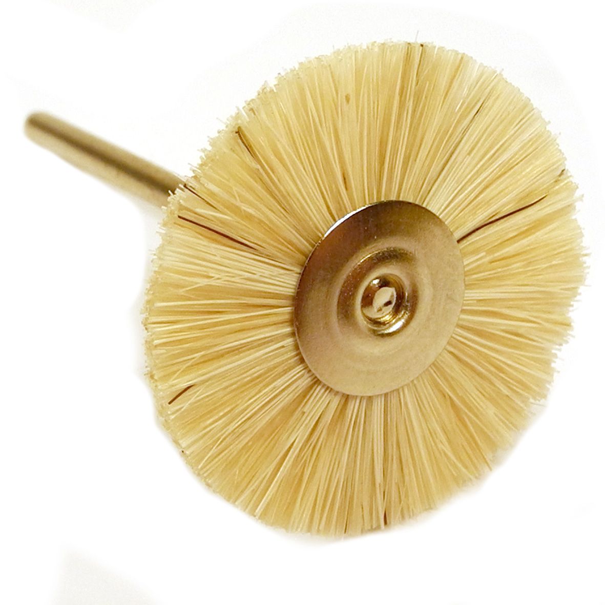Mounted White Goat Hair Wheel - TM515WG
