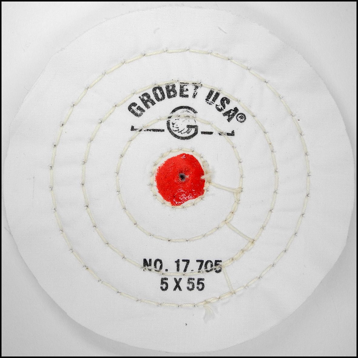 White Stitched Polishing Mop 5