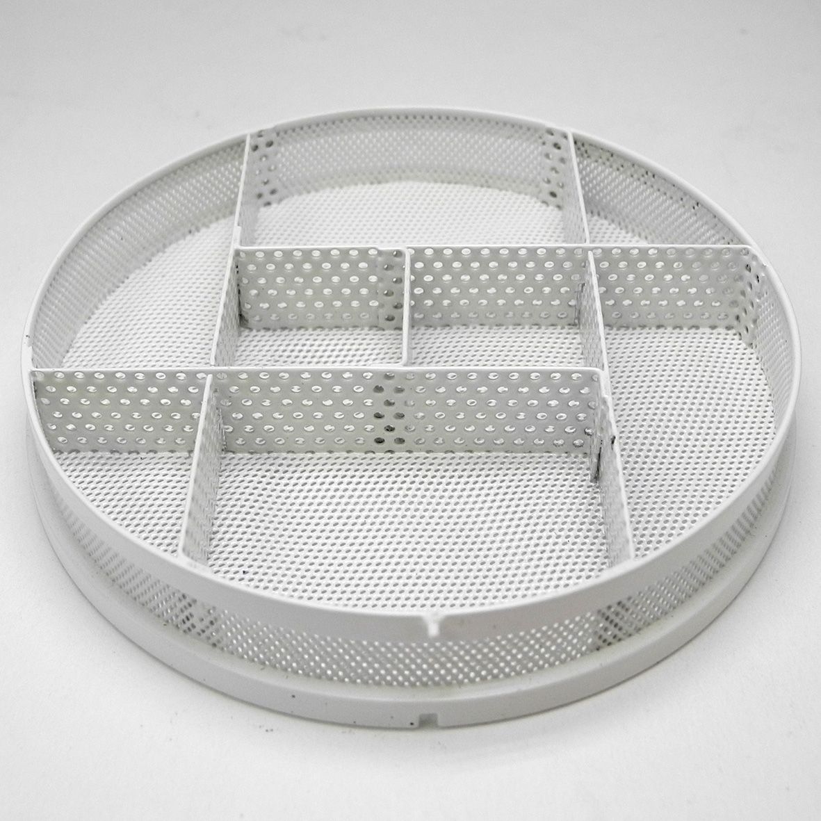 Basket Insert 8 Divisions Ø80mm Rilsan Coated Stainless Steel For Elma Solvex VA - HCVA19