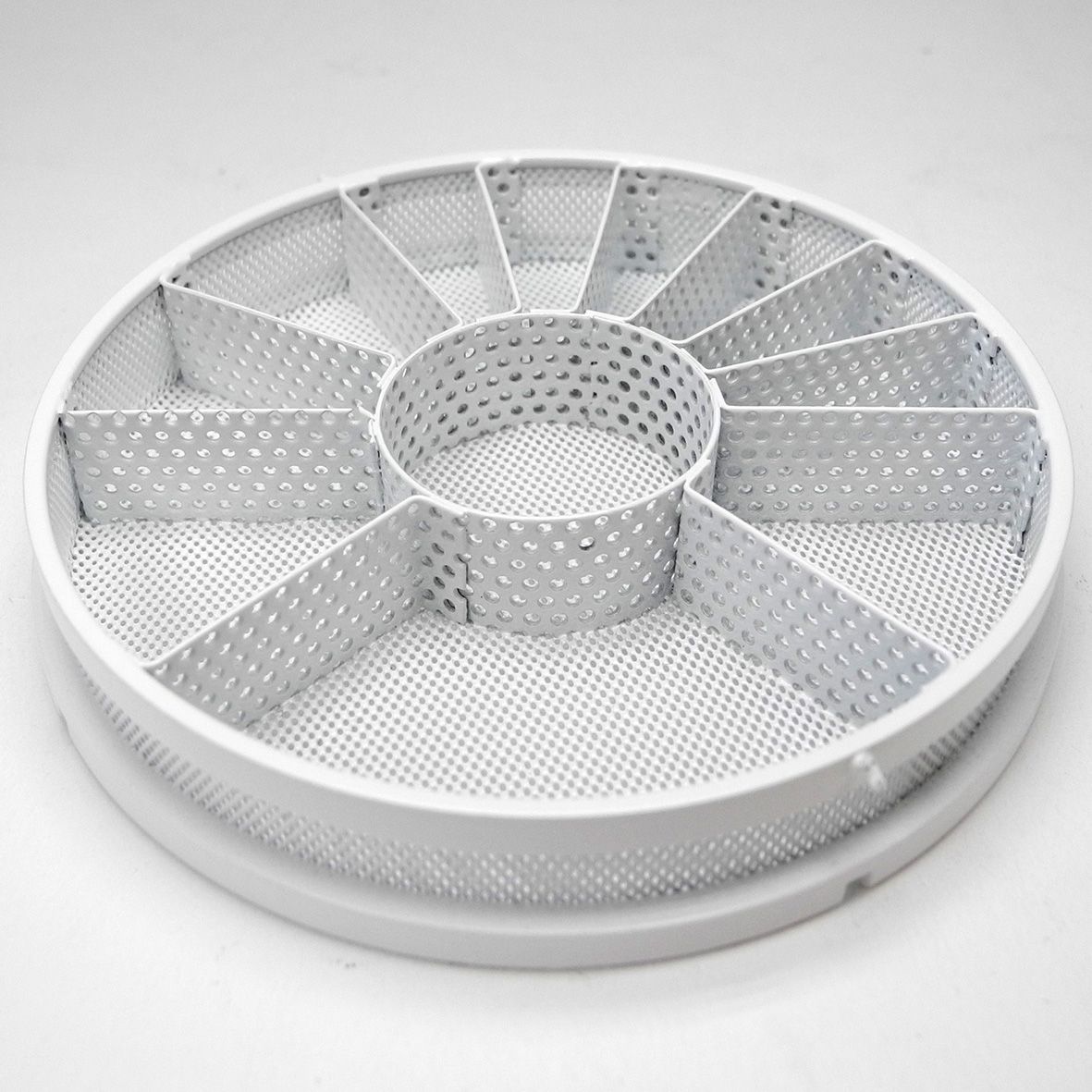 Basket Insert 11 Divisions With Ø25mm Centre Division Ø80mm Rilsan Coated Stainless Steel For Elma Solvex VA - HCVA21