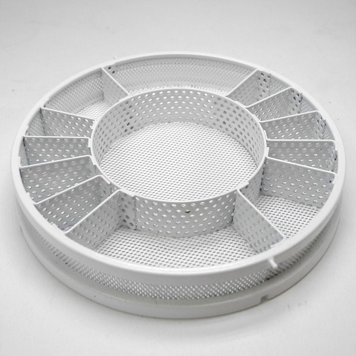 Basket Insert 11 Divisions With Ø40mm Centre Division Ø80mm Rilsan Coated Stainless Steel For Elma Solvex VA - HCVA23