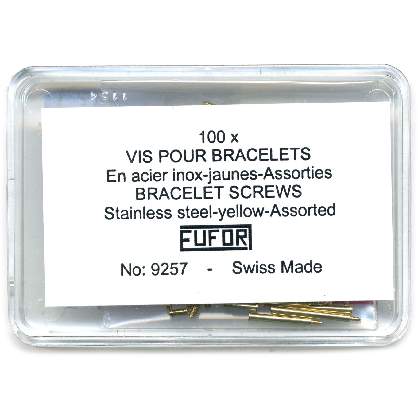 Watch Bracelet Screws Gold Plated - MX159