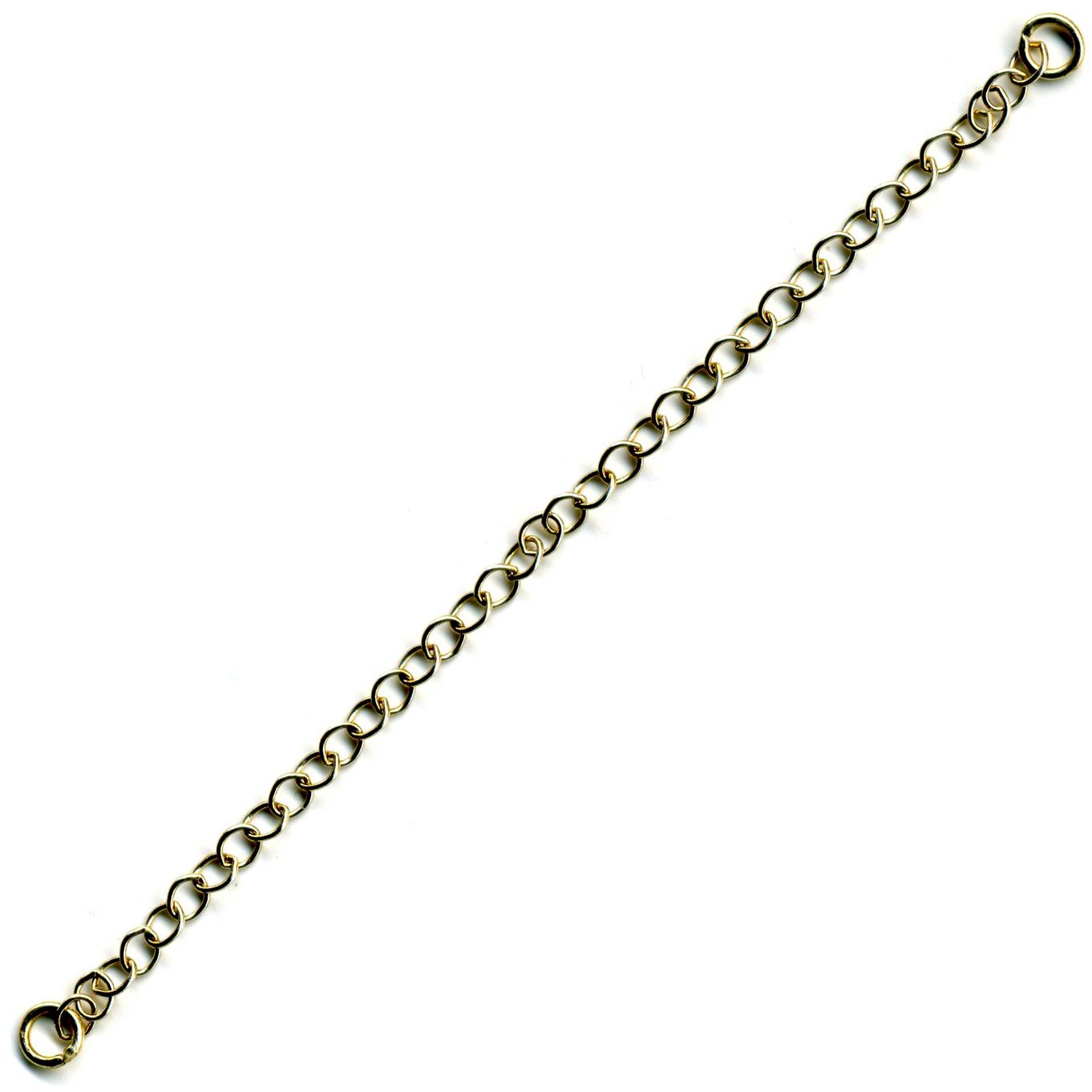 Safety Chain, 9ct White - FS24