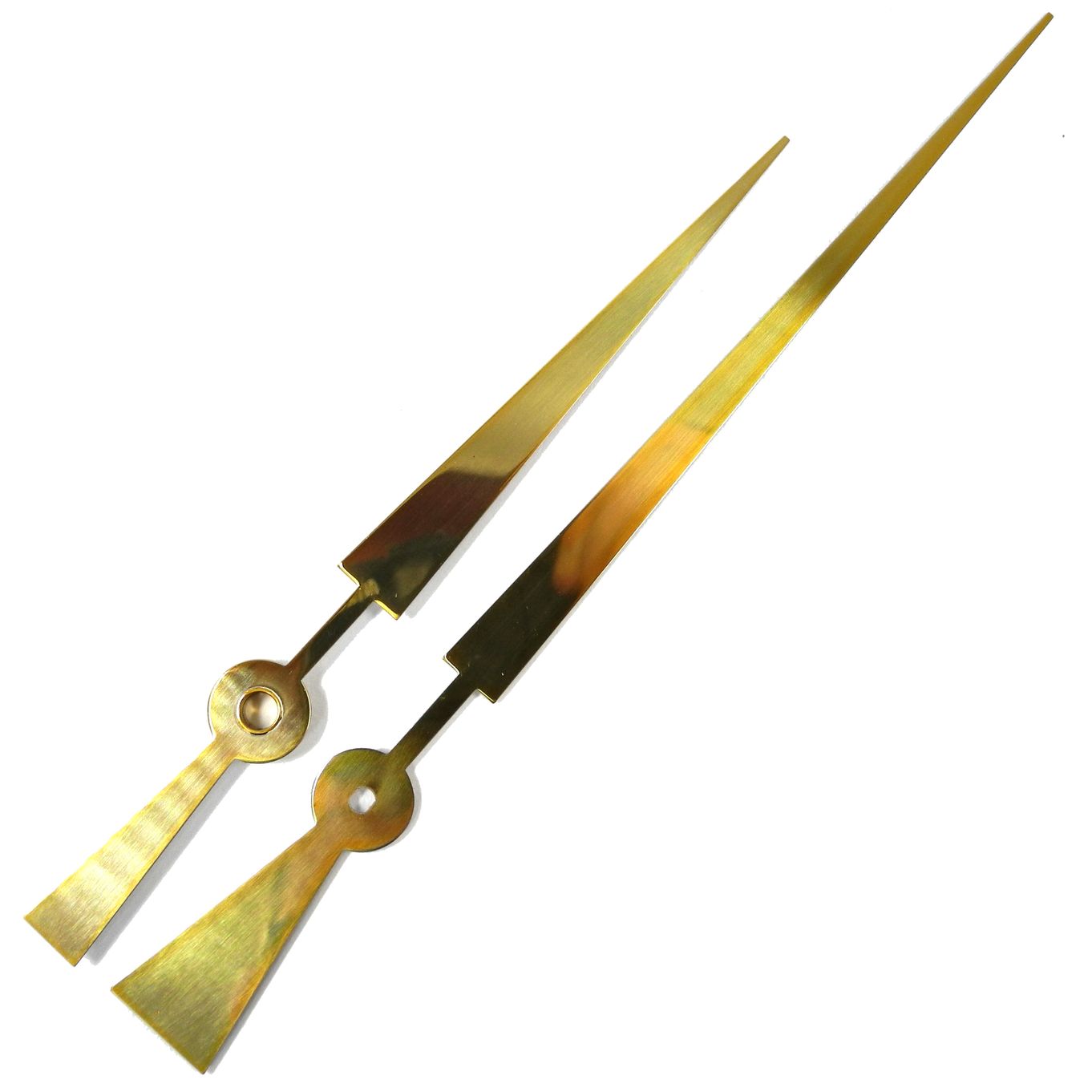 Art Deco Clock Hands, Gold, Minutes 115mm, Hour 160mm - CH4160