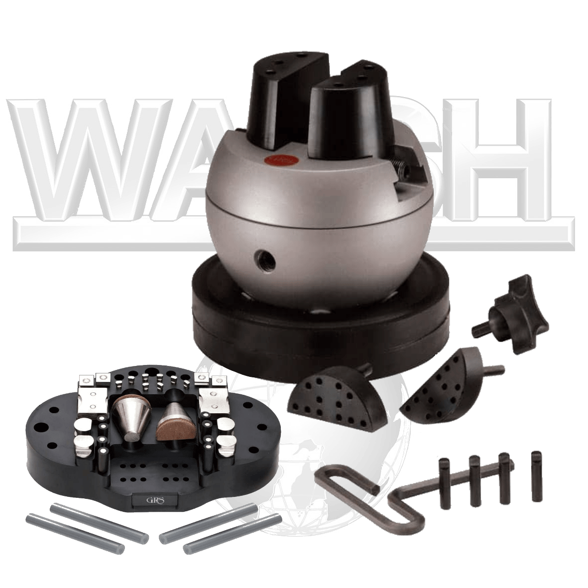 GRS Standard Block Vice with 30 Piece Attachment Set - 003-531