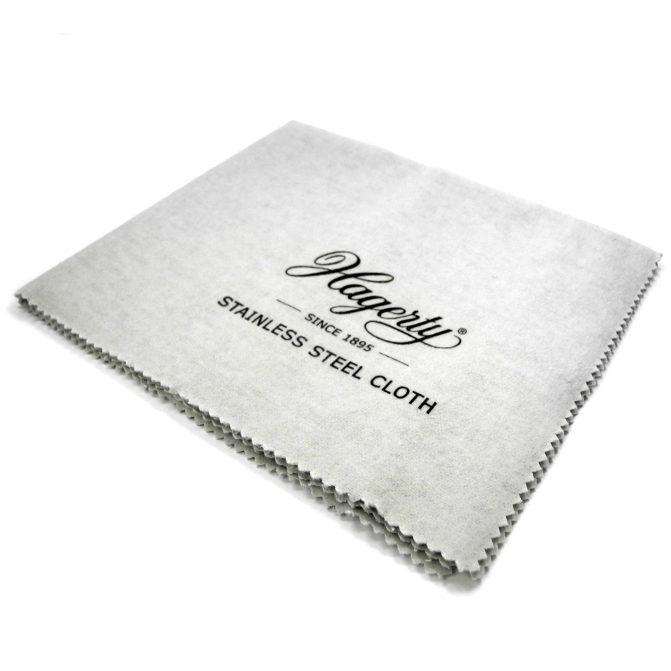 Hagerty Stainless Steel Cleaning Cloth for Watches, Jewelery 100