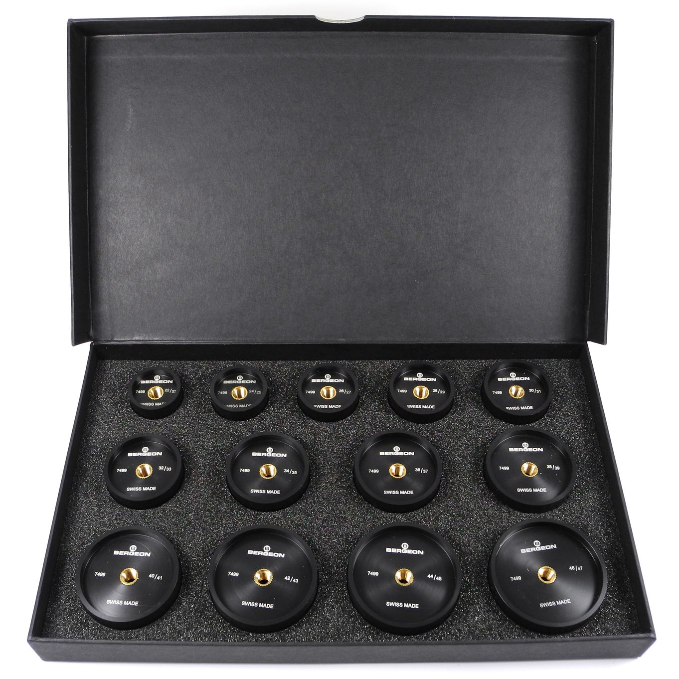 Watch Bezel Fitting Dies Ø22-47mm (Set Of 13) Bergeon 7499-A - HP7499-A