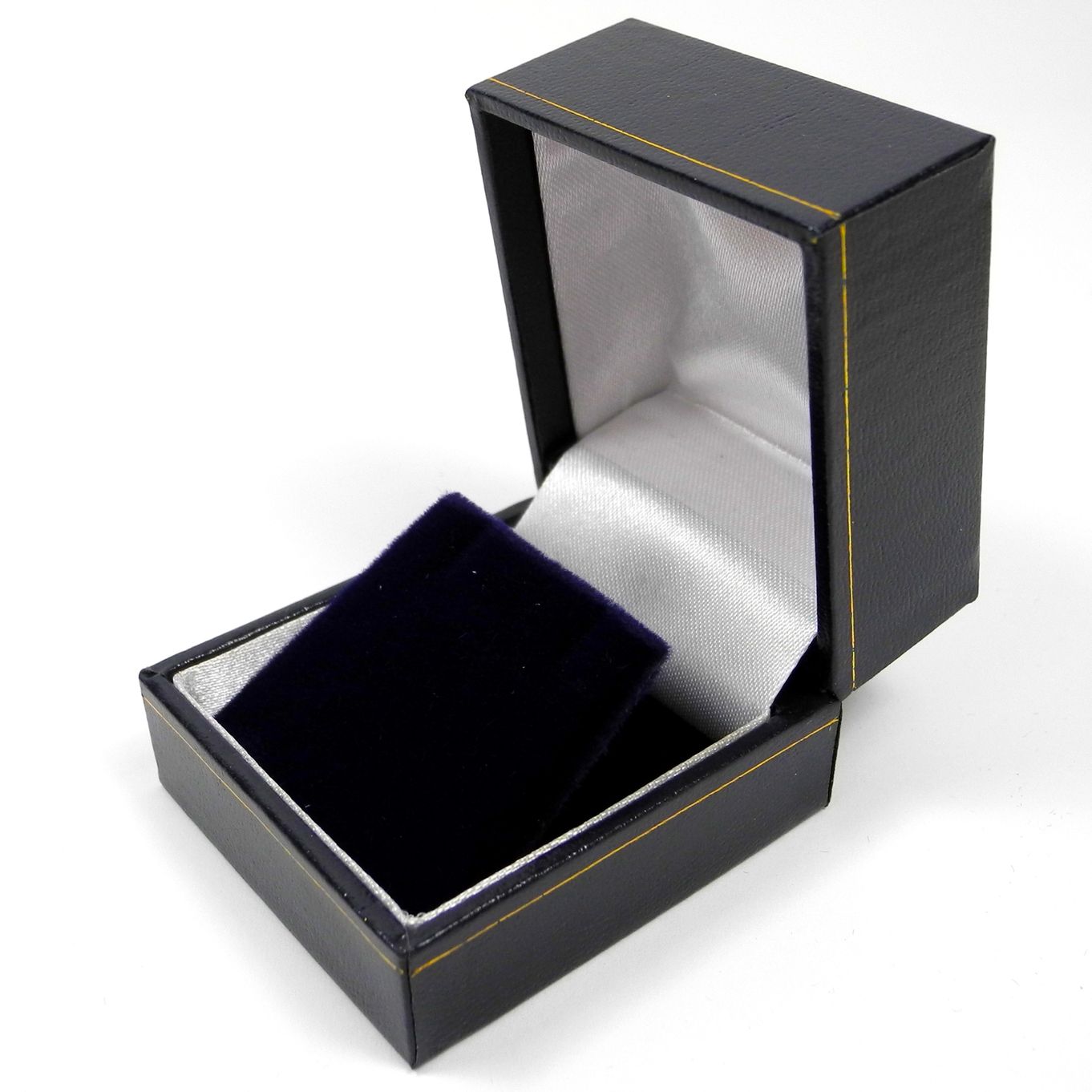 Earring Box (Case) Navy Blue 46mm x 51mm x 38mm - SP819NB