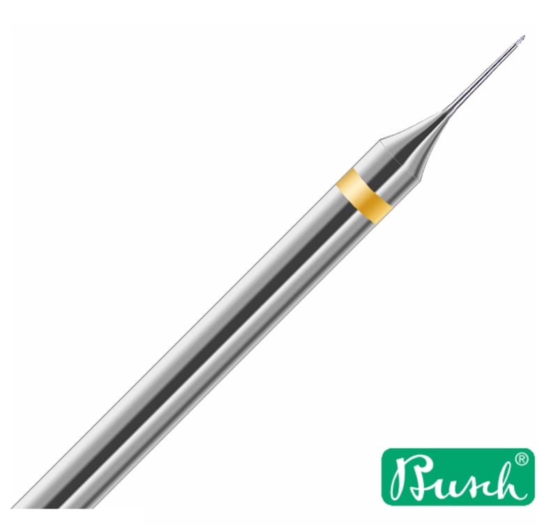 Busch 1Z AU 0.40mm Round Cylindrical Burr - TF1Z04
