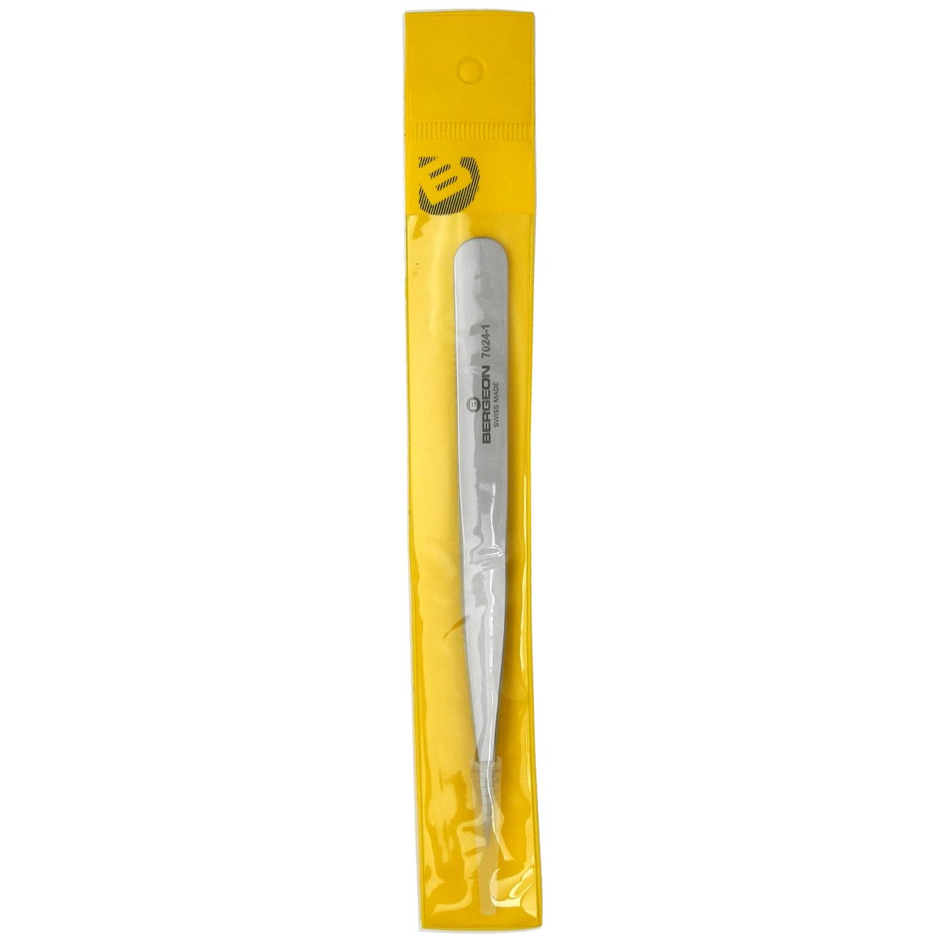 Pince Antimagnétique Bergeon 7024-2 - Acier Inoxydable, Pour Horlogerie De Précision