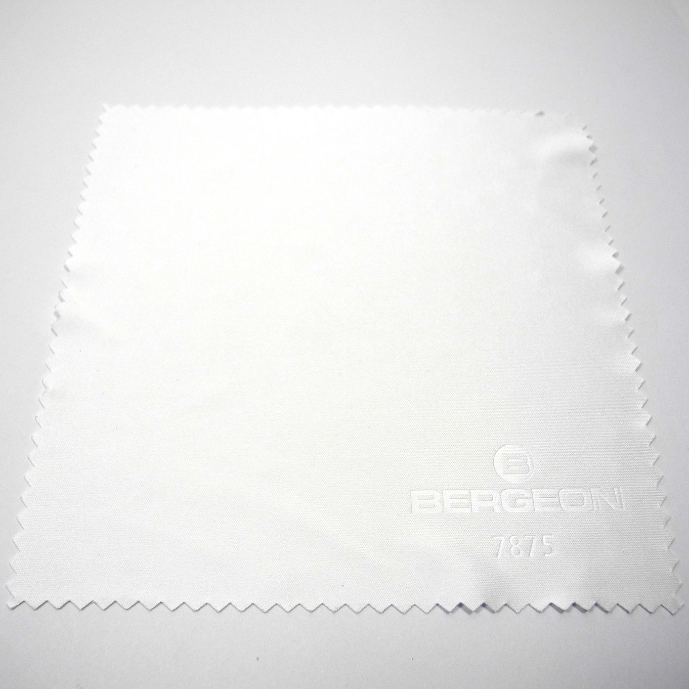 Cloth White Microfibre 120mm x 120mm Bergeon 7875 - HP7875