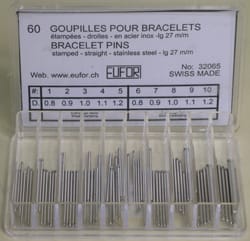 Assortment Of Stainless Steel Watch Bracelet Pins - MY229