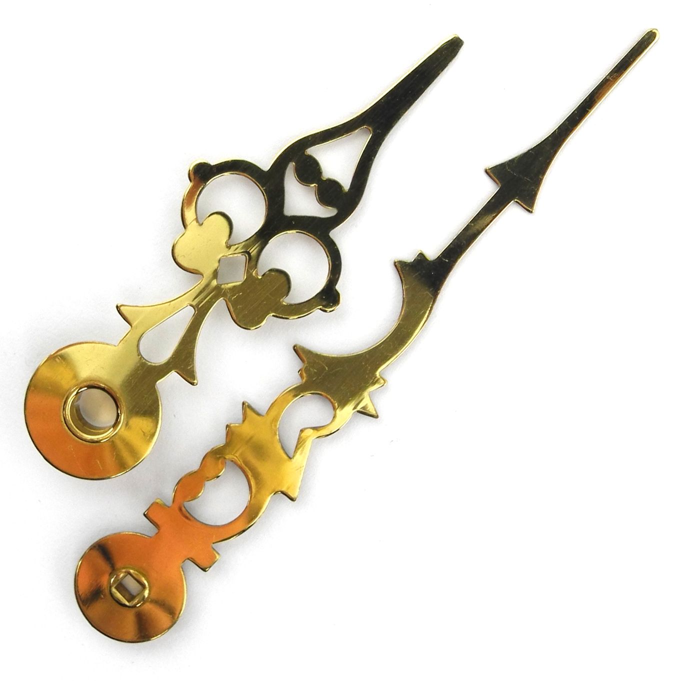 Hands Mechanical Brass Serpentine Style Length 76mm - CH592