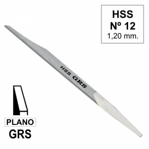 GRS NTG Graver Flat HSS 1.2mm -  022-641