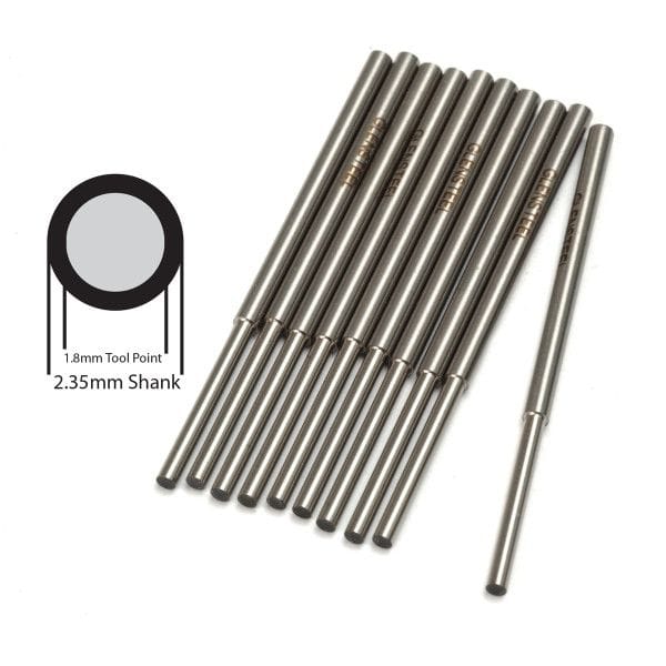 GRS GlenSteel Stepped Round Blanks (10 pieces) -  022-781