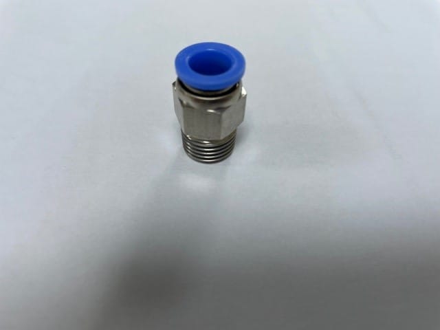 1/4" BSP 8mm Push Fit Compressor Fitting - TZP388