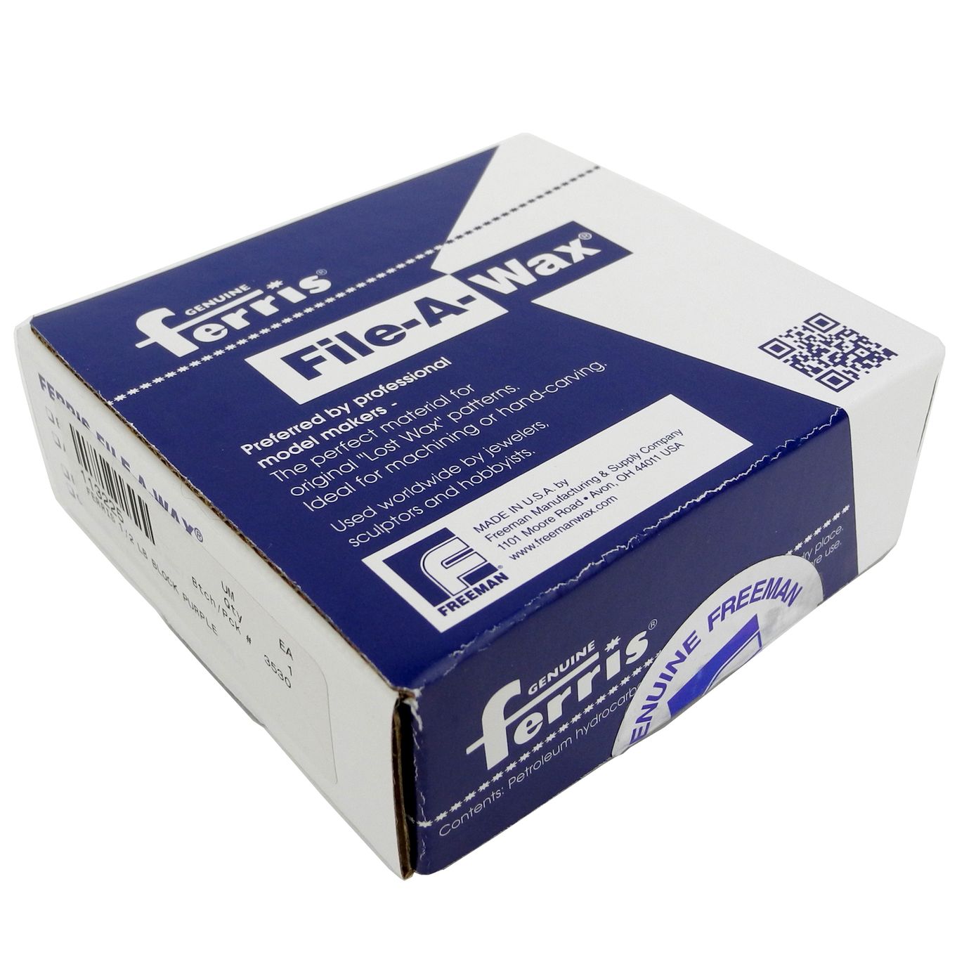 Purple Ferris File-A-Wax Block - TC0134PURP